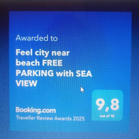Feel City Near Beach Free Parking With Sea View Задар Екстер'єр фото